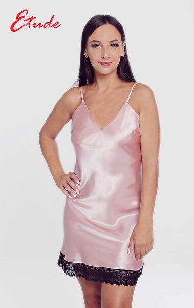 Women's Light Pink Nightgown “Melisa”