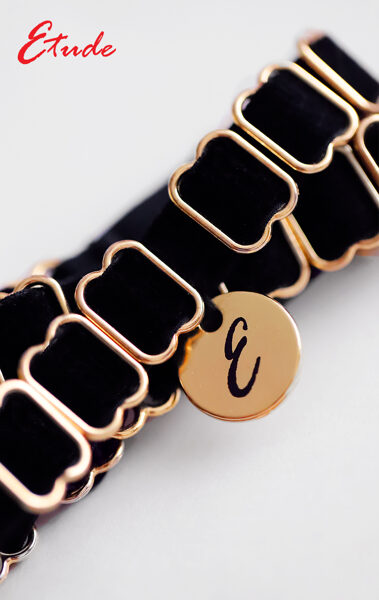 Bracelet “Marilyn” / black velvet